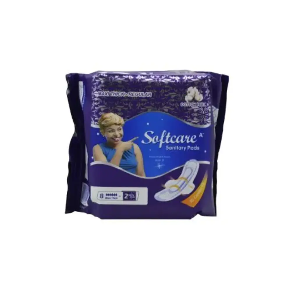 Softcare Maxi Thick Sanitary Pads 8-S